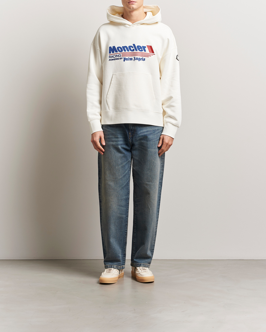 Herr | Tröjor | Moncler Genius | X Palm Angels Printed Hoodie White