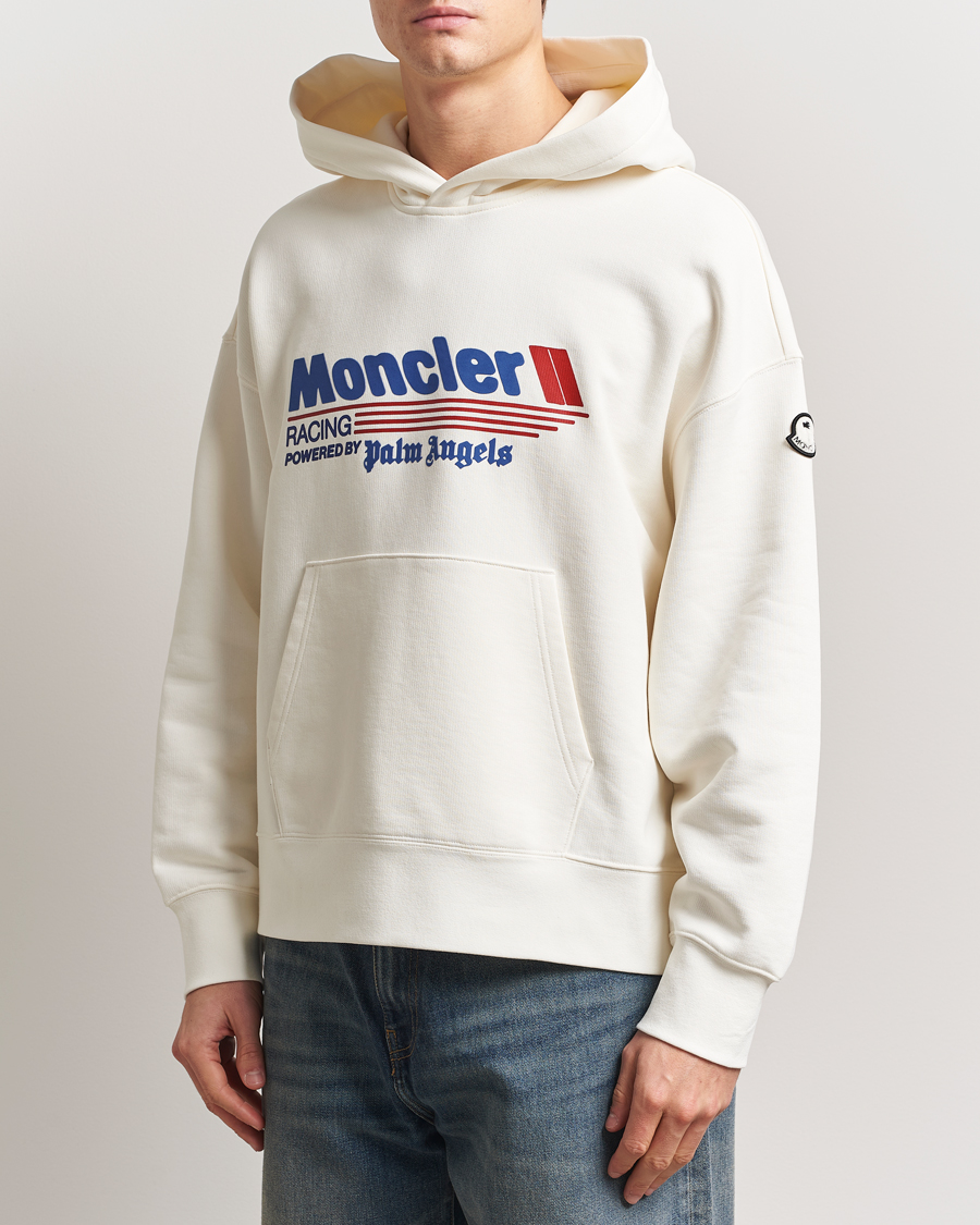 Herr | Tröjor | Moncler Genius | X Palm Angels Printed Hoodie White