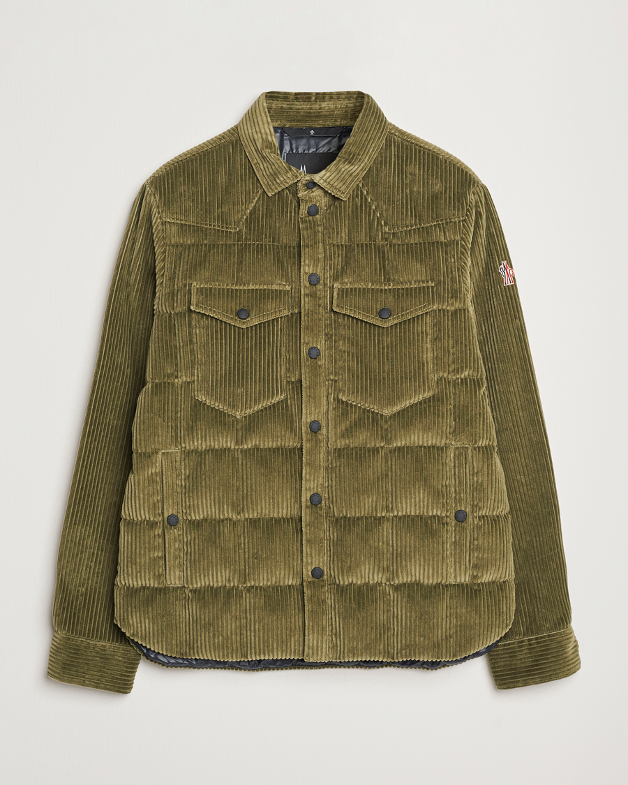 Herr | Jackor | Moncler Grenoble | Gelt Corduroy Shirt Jacket Olive