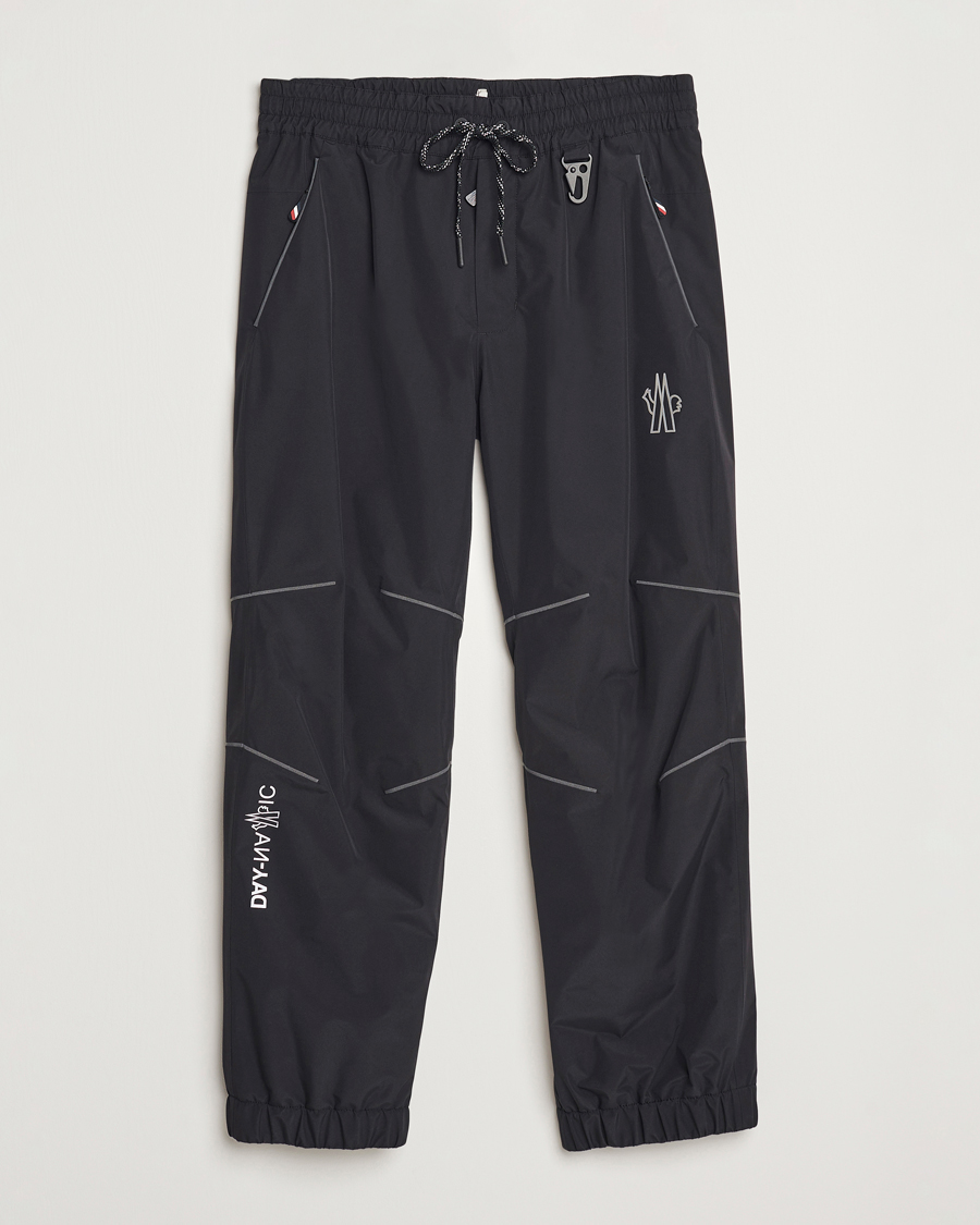Herr | Byxor | Moncler Grenoble | Nylon Drawstring Trousers Black