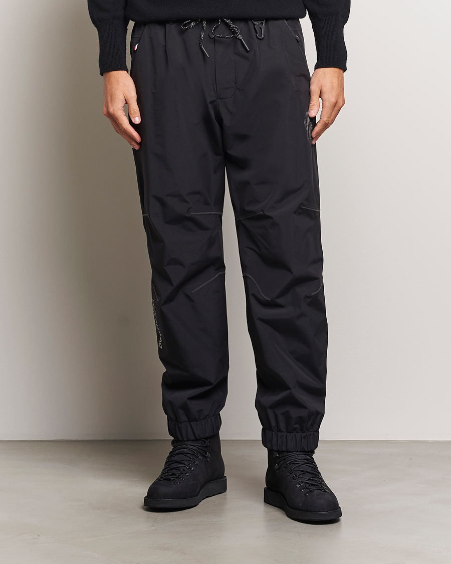 Herr | Byxor | Moncler Grenoble | Nylon Drawstring Trousers Black