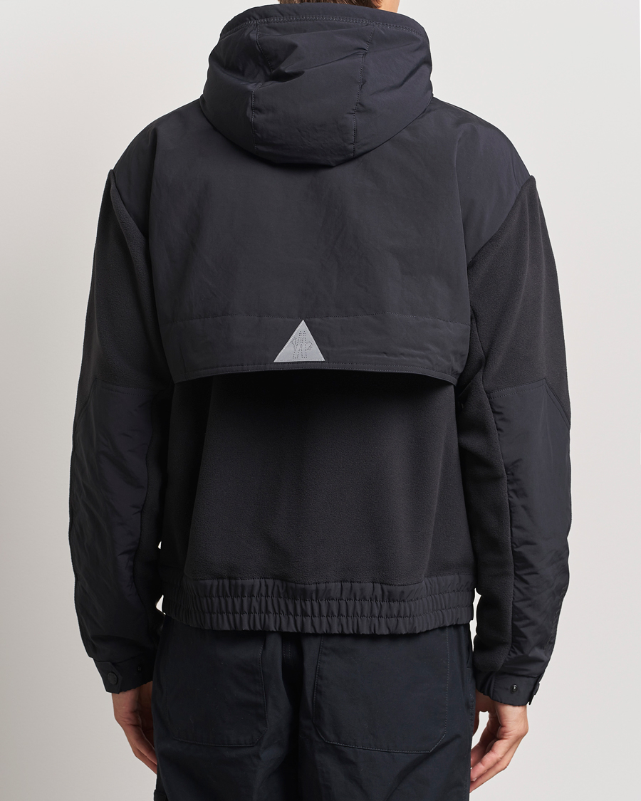Herr | Tröjor | Moncler Grenoble | Fleece Full Zip Cardigan Black