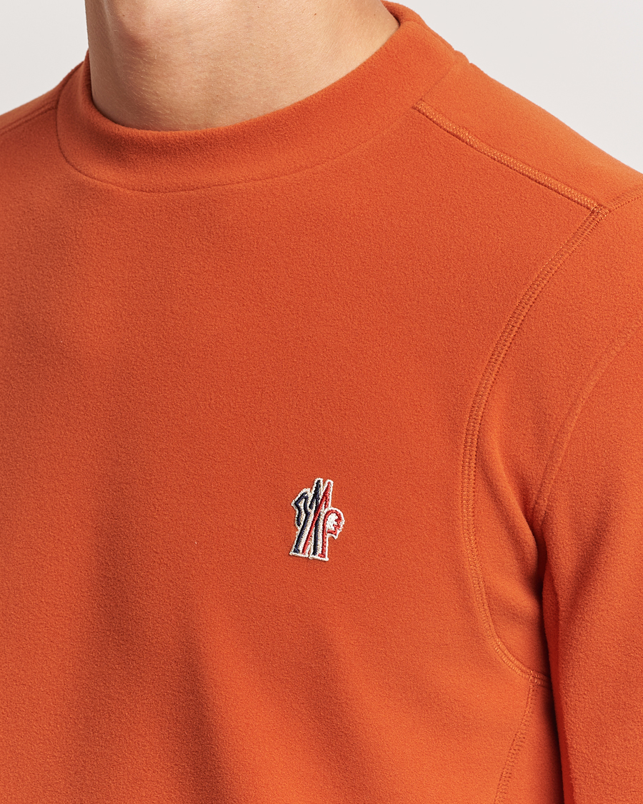 Herr | Tröjor | Moncler Grenoble | Fleece Sweatshirt Brick