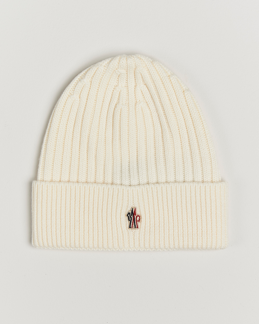 Herr | Moncler Grenoble Beretto Beanie Off White | Moncler Grenoble | Beretto Beanie Off White