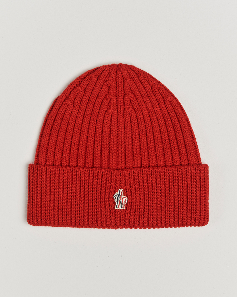 Herr | Moncler Grenoble Beretto Beanie Red | Moncler Grenoble | Beretto Beanie Red