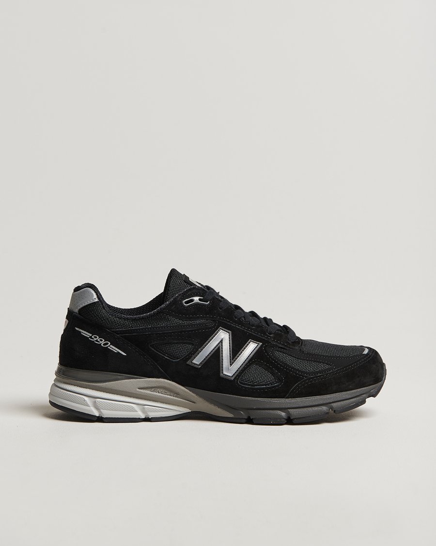 Herr | Sneakers | New Balance Made In US & UK | New Balance Made in USA 990v4 Sneakers Black