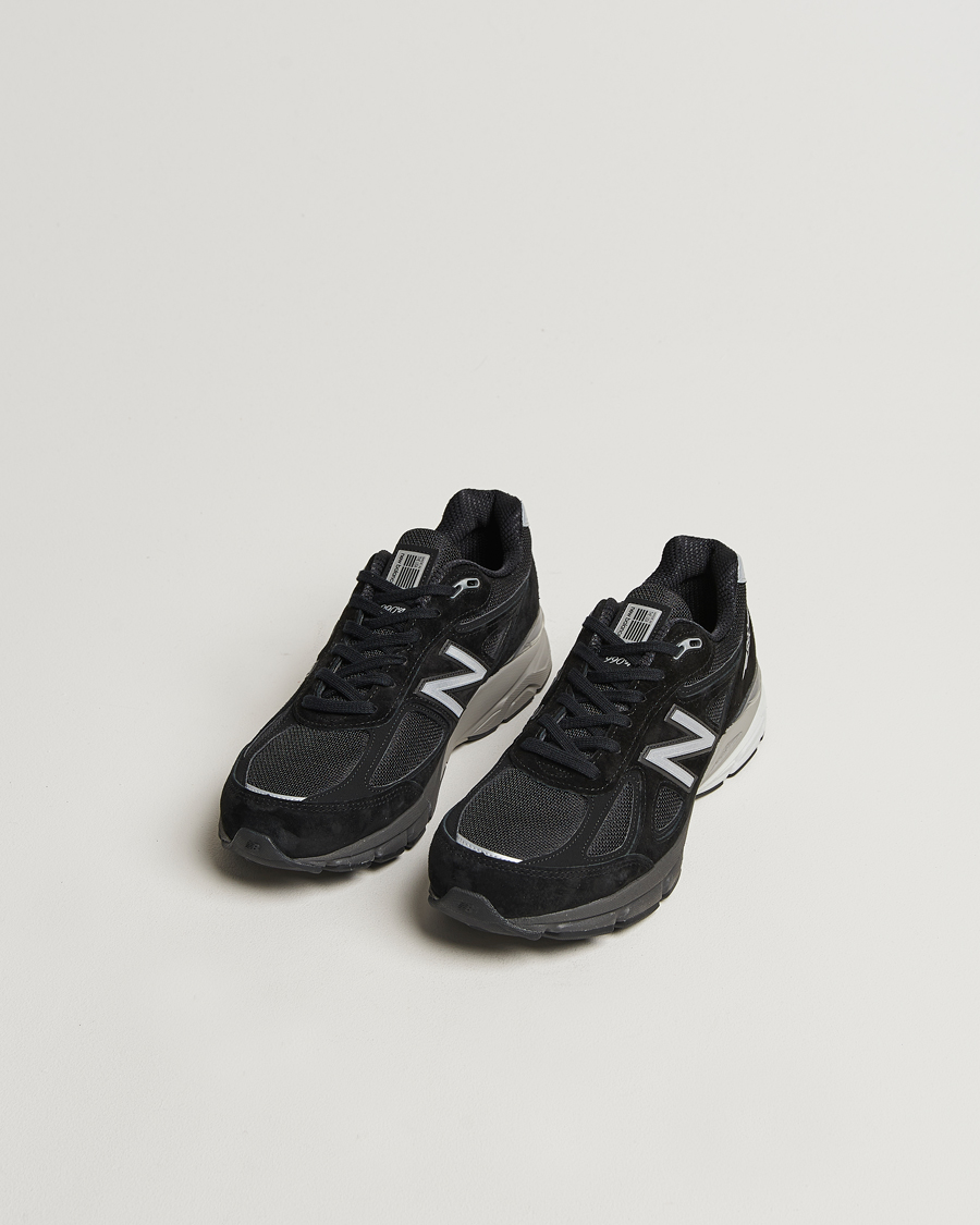 Herr | Sneakers | New Balance Made In US & UK | New Balance Made in USA 990v4 Sneakers Black