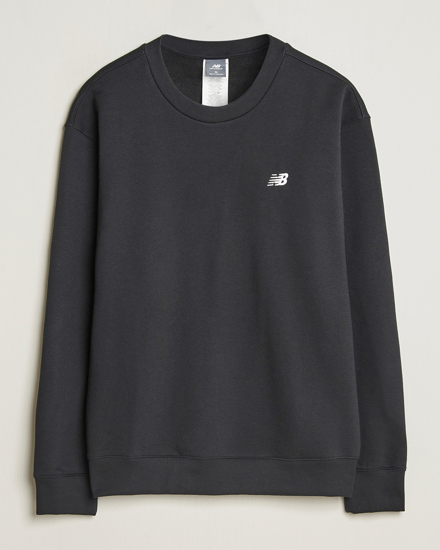 Herr | Tröjor | New Balance | Essentials Fleece Sweatshirt Black