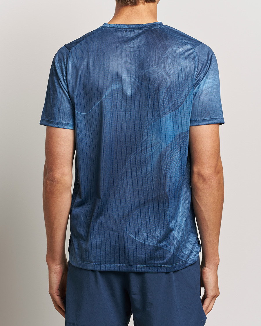 Herr | T-Shirts | New Balance Running | Athletics Run T-Shirt Blue Agate
