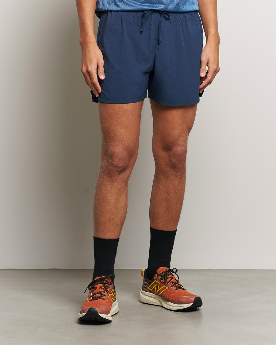 Herr | Shorts | New Balance Running | Athletics 5 Run Shorts Navy