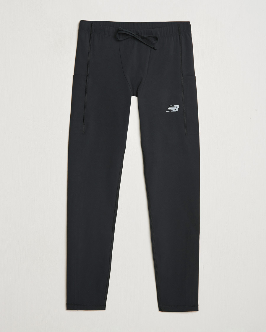 Herr | Byxor | New Balance Running | Sleek Pocket Tights Black