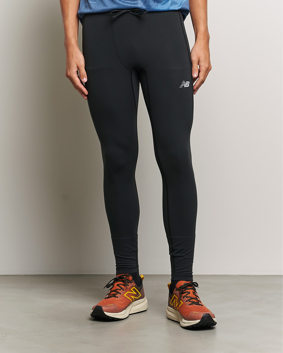 Herr | Byxor | New Balance Running | Sleek Pocket Tights Black