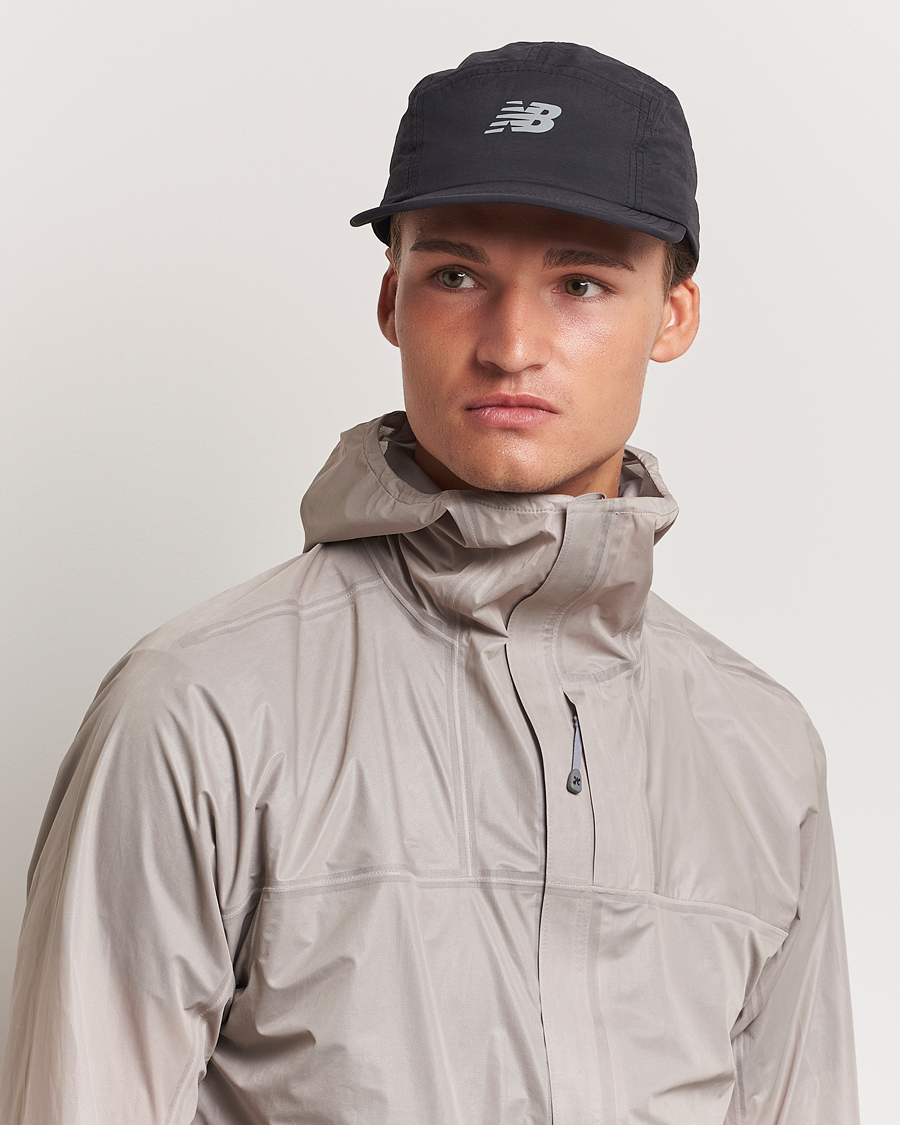 Herr | New Balance Running 5-Panel Run Hat Black | New Balance Running | 5-Panel Run Hat Black