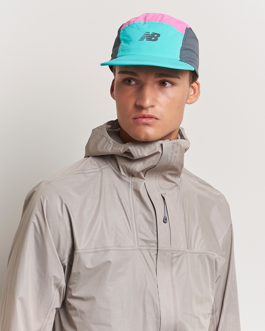 Herr | New Balance Running 5-Panel Run Hat Cyber Jade | New Balance Running | 5-Panel Run Hat Cyber Jade