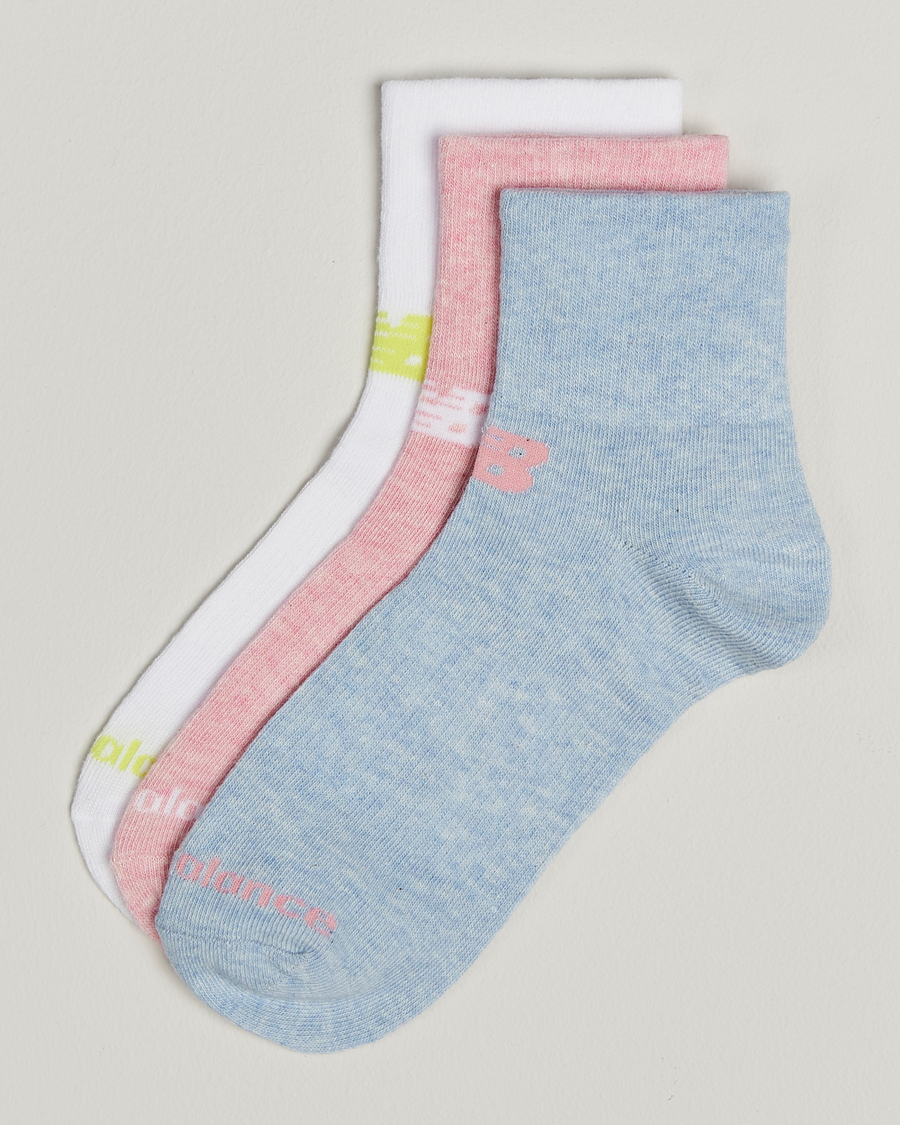 Herr | New Balance Running 3-Pack Performance Cotton Socks Multi | New Balance Running | 3-Pack Performance Cotton Socks Multi