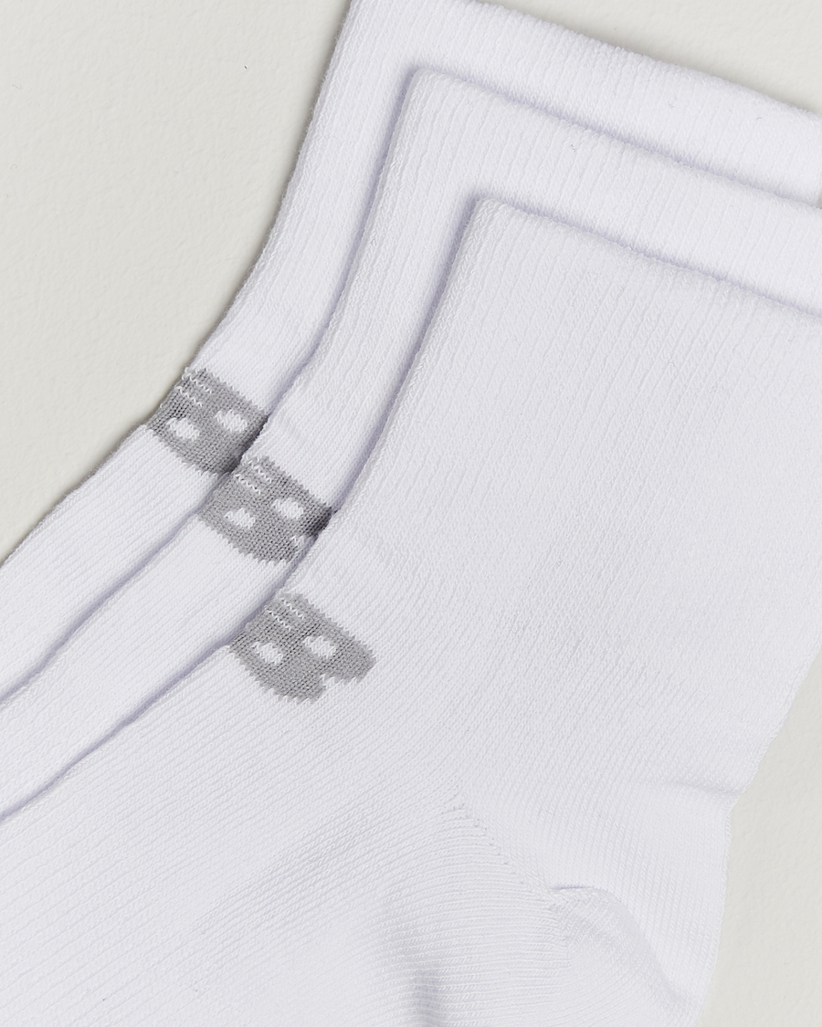 Herr | New Balance Running 3-Pack Performance Cotton Socks White | New Balance Running | 3-Pack Performance Cotton Socks White