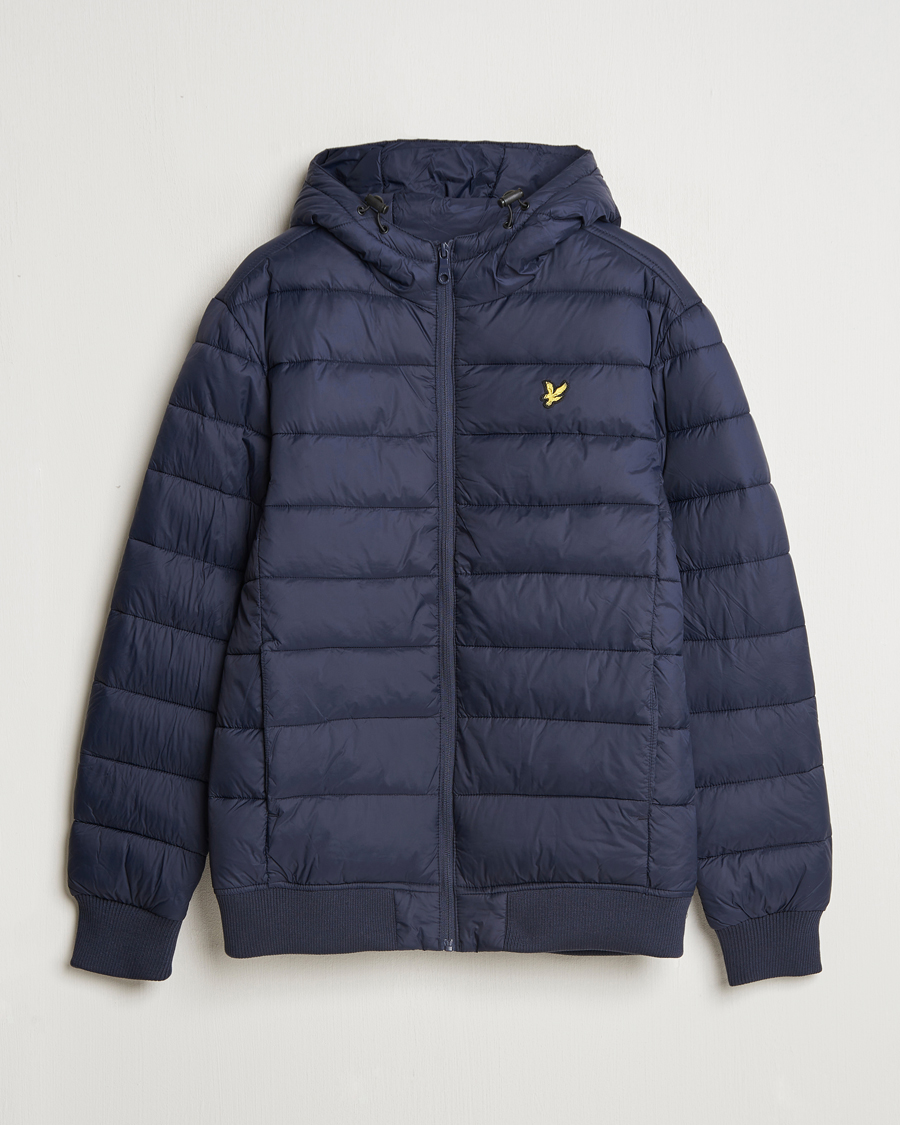 Herr | Jackor | Lyle & Scott | Wadded Hooded Jacket Dark Navy