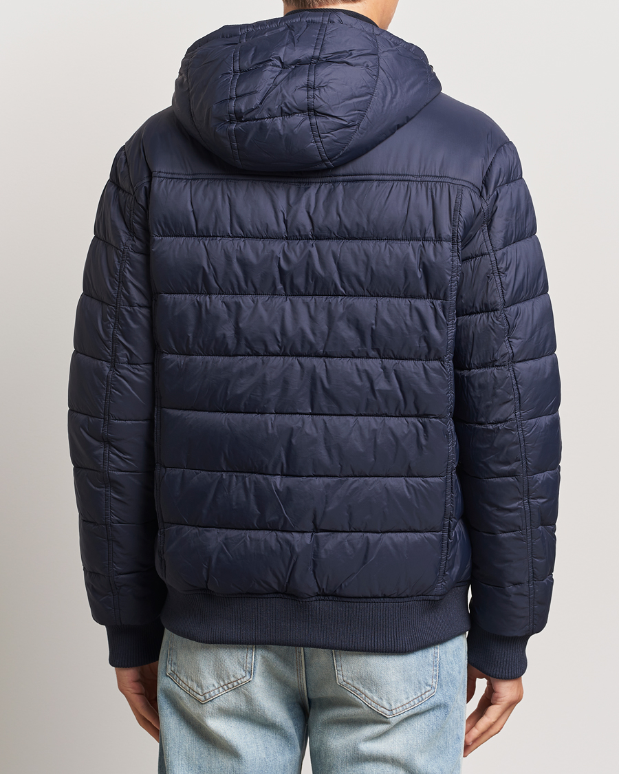 Herr | Jackor | Lyle & Scott | Wadded Hooded Jacket Dark Navy