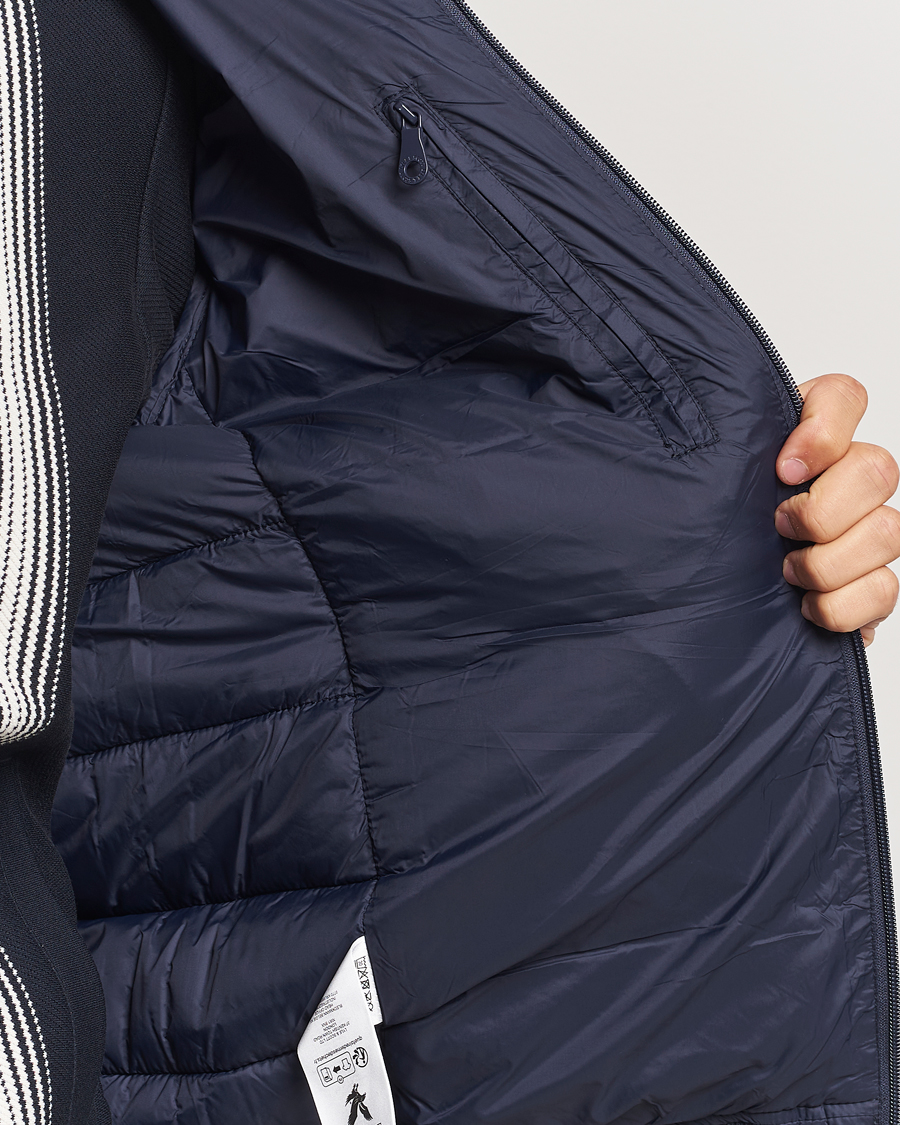 Herr | Jackor | Lyle & Scott | Wadded Hooded Jacket Dark Navy