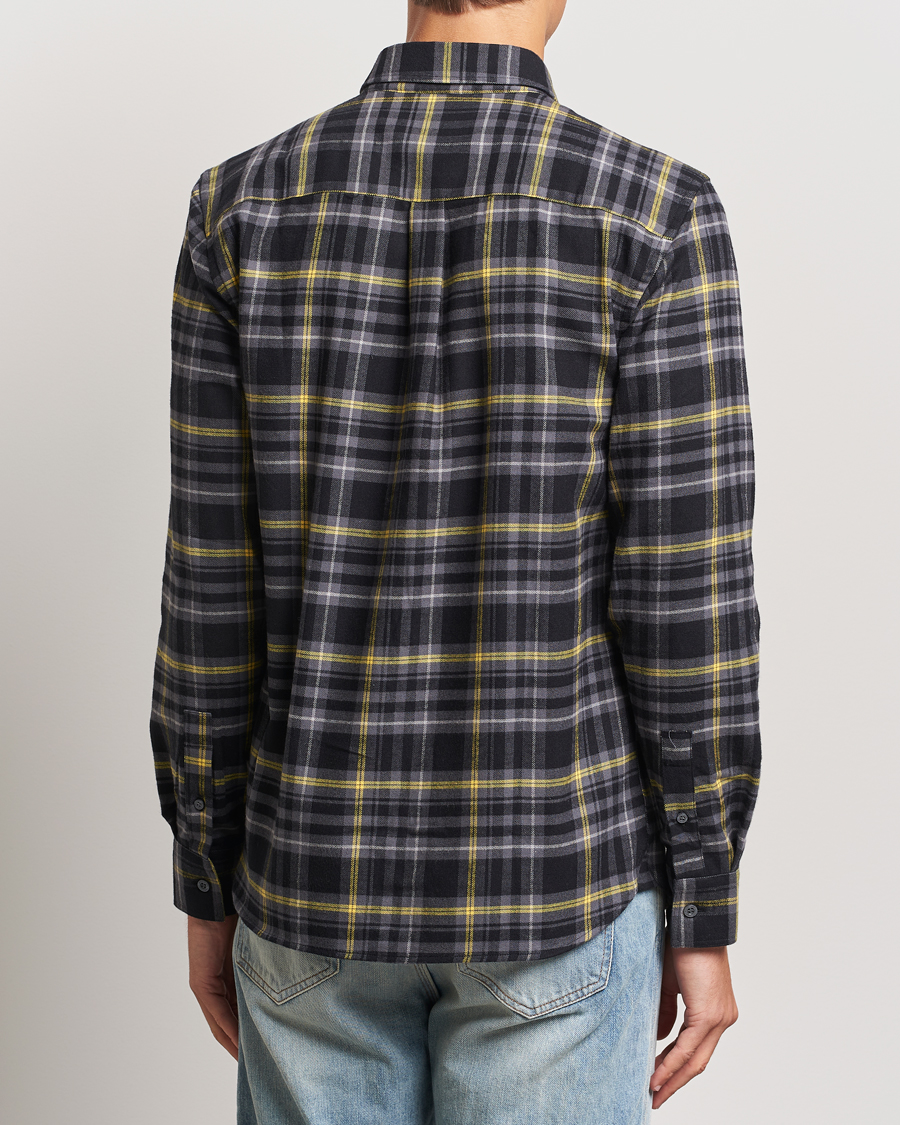 Herr | Skjortor | Lyle & Scott | Checked Flannel Shirt Jet Black