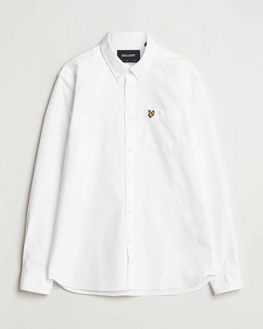 Herr | Skjortor | Lyle & Scott | Lightweight Oxford Shirt White
