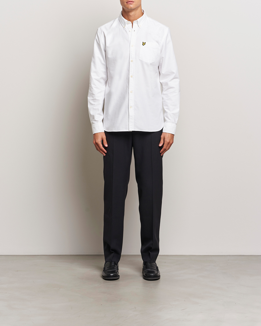 Herr | Skjortor | Lyle & Scott | Lightweight Oxford Shirt White