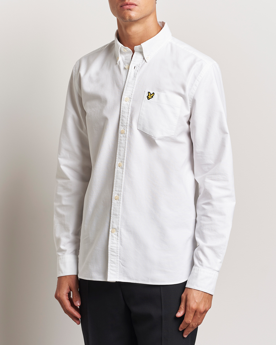 Herr | Skjortor | Lyle & Scott | Lightweight Oxford Shirt White