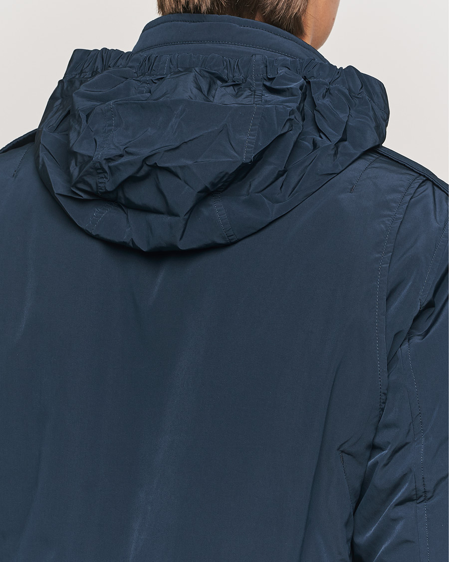 Herr | Jackor | Herno | Soft Nylon Field Jacket Navy