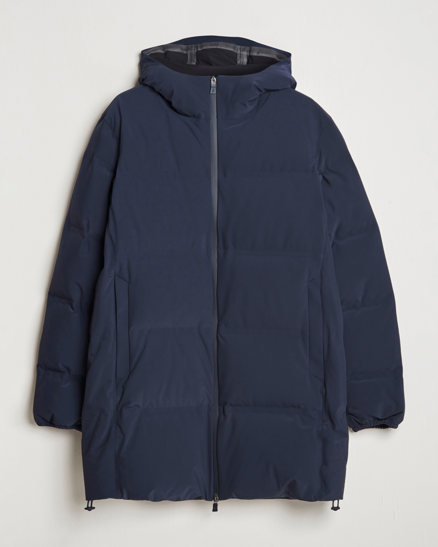 Herr | Jackor | Herno | Laminar Stretch Down Parka Navy