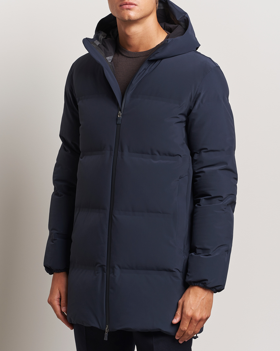 Herr | Jackor | Herno | Laminar Stretch Down Parka Navy