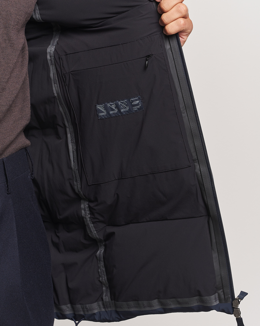 Herr | Jackor | Herno | Laminar Stretch Down Parka Navy