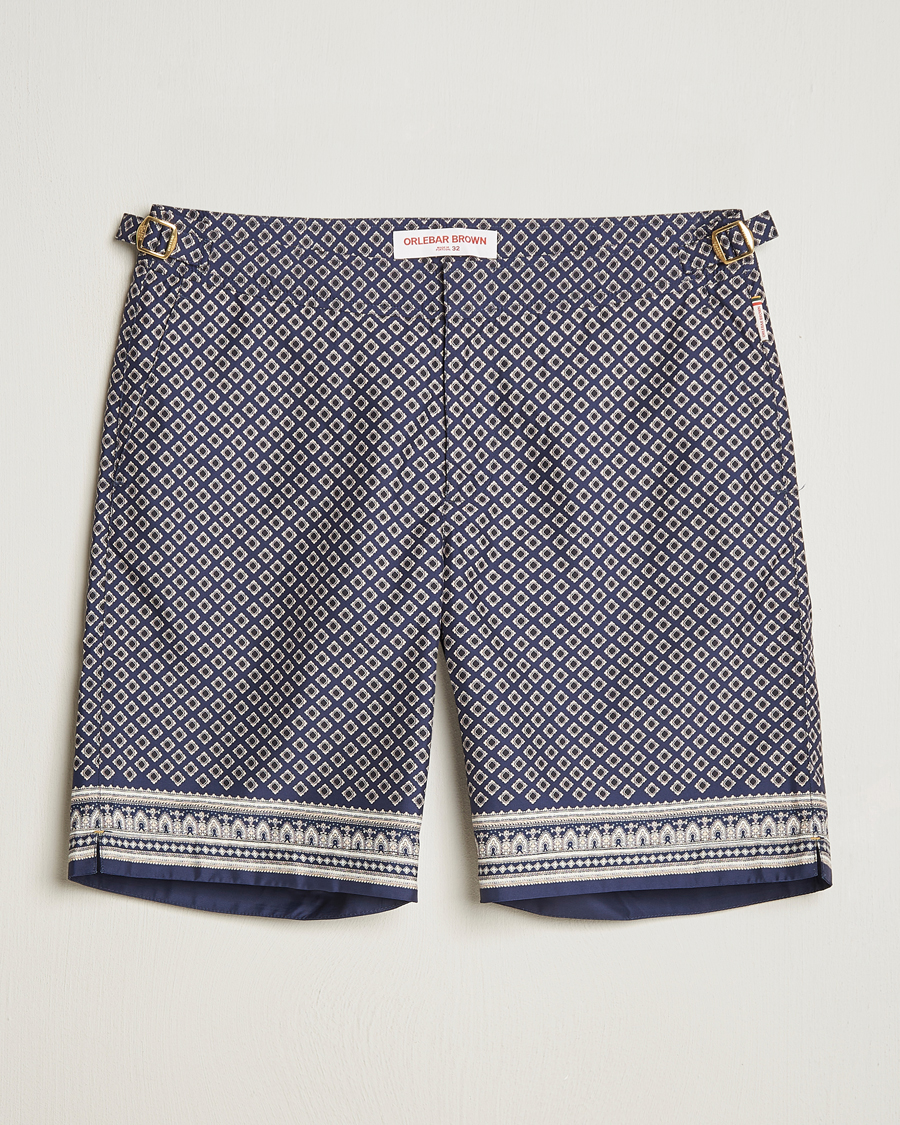 Herr | Orlebar Brown Dane II Solomio Swimshorts Night Iris | Orlebar Brown | Dane II Solomio Swimshorts Night Iris