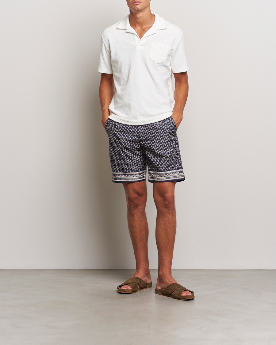 Herr | Orlebar Brown Dane II Solomio Swimshorts Night Iris | Orlebar Brown | Dane II Solomio Swimshorts Night Iris