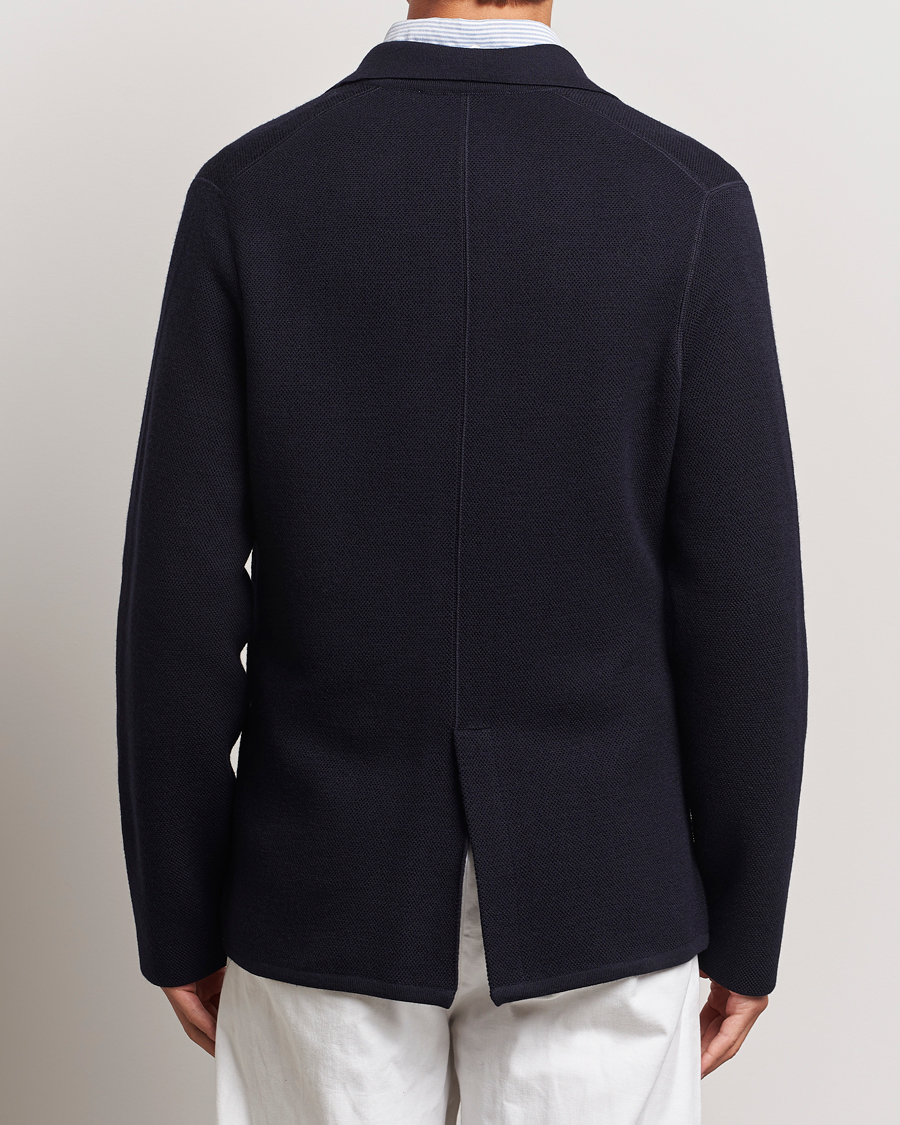 Herr | Kavajer | Orlebar Brown | Reiner Textured Lightweigt Blazer Night Iris