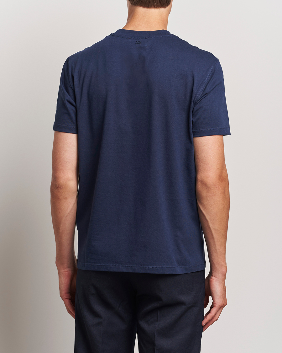 Herr | T-Shirts | AMI | Heart Logo T-Shirt Nautic Blue