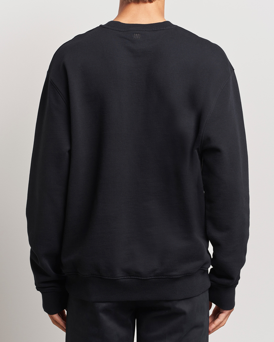Herr | Tröjor | AMI | Heart Logo Sweatshirt Black