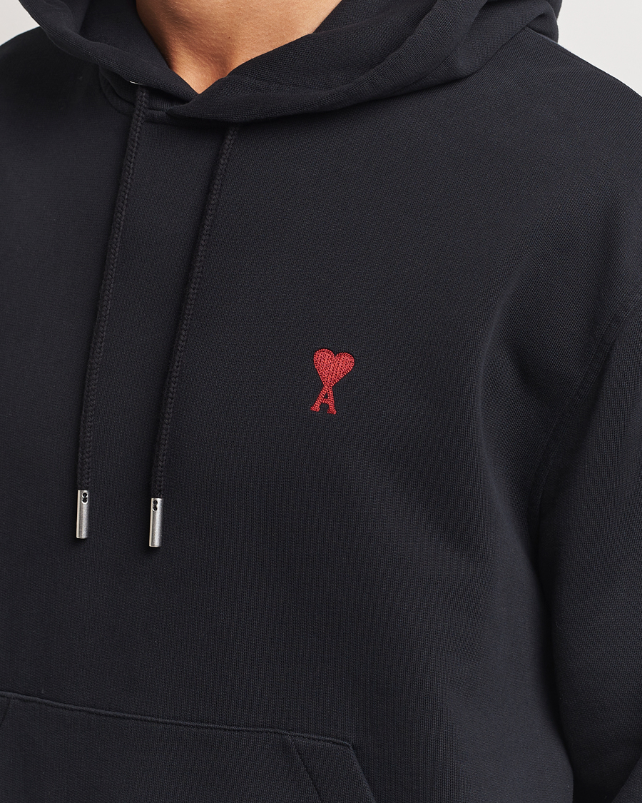 Herr | Tröjor | AMI | Heart Logo Hoodie Black