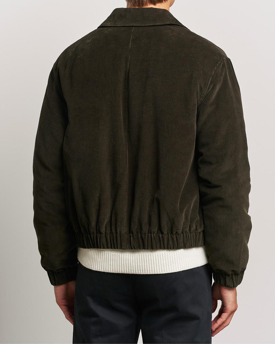 Herr | Jackor | AMI | Light Padded Corduroy Jacket Dark Coffee
