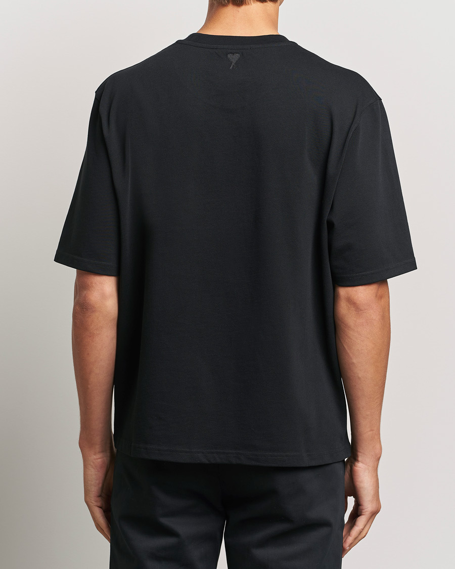 Herr | T-Shirts | AMI | Logo T-Shirt Black