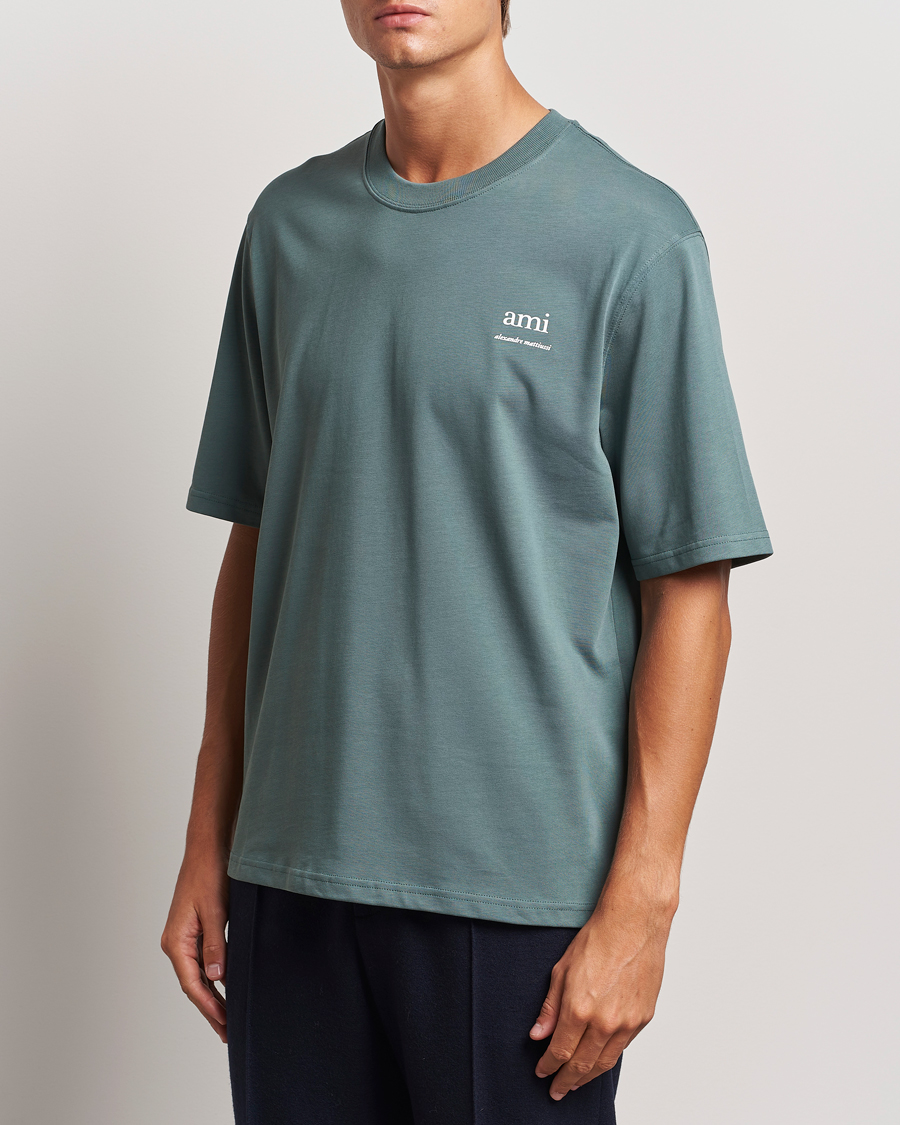 Herr | T-Shirts | AMI | Logo T-Shirt Antique Clay
