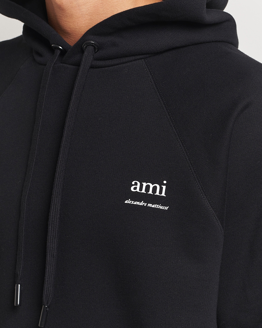 Herr | Tröjor | AMI | Logo Hoodie Black