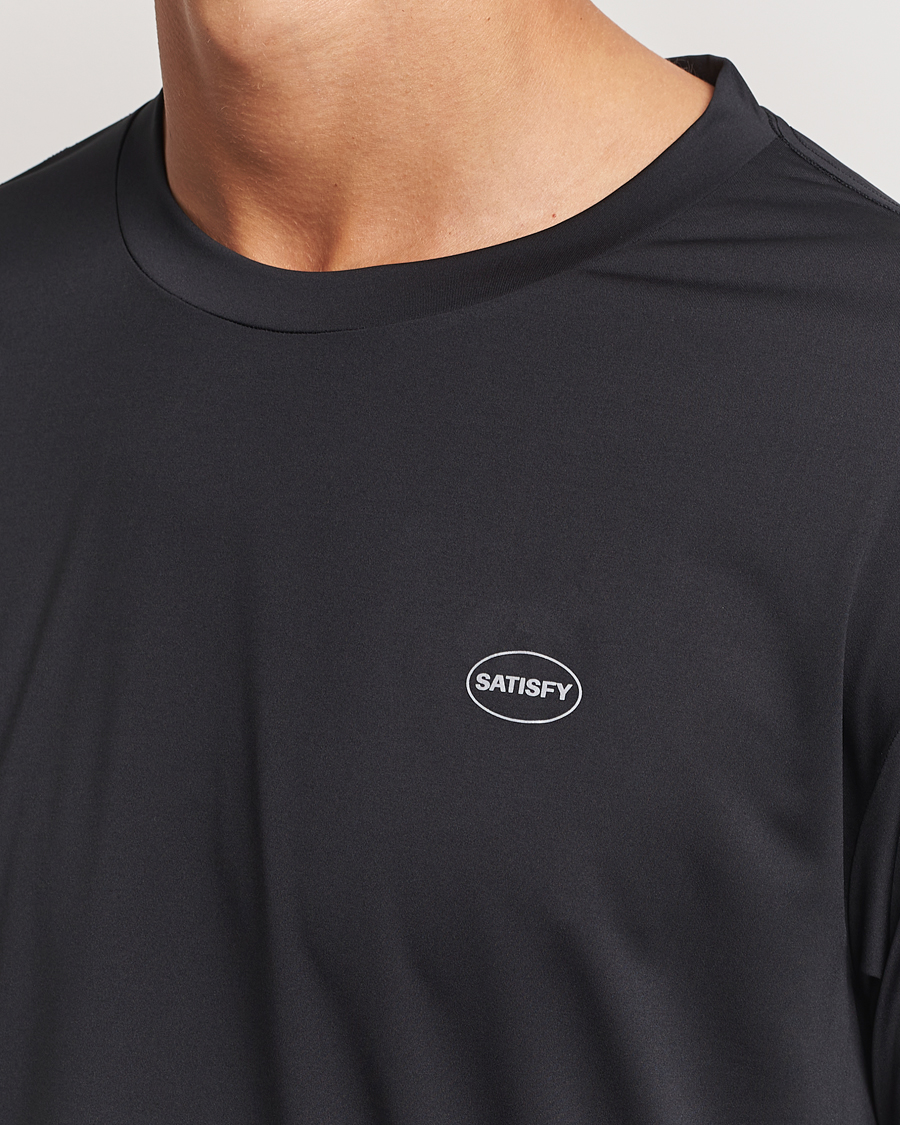 Herr | T-Shirts | Satisfy | AuraLite T-Shirt Black