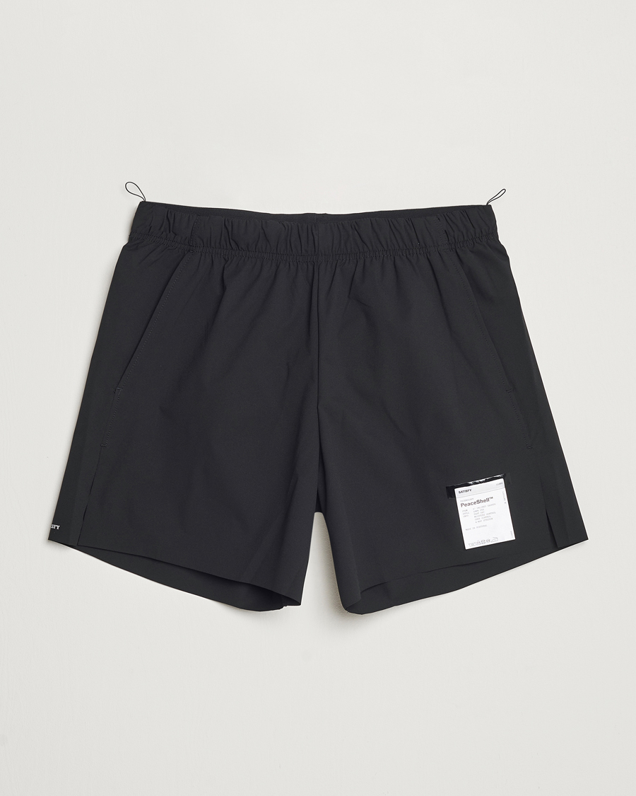 Herr | Shorts | Satisfy | PeaceShell 5 Inch Shorts Black