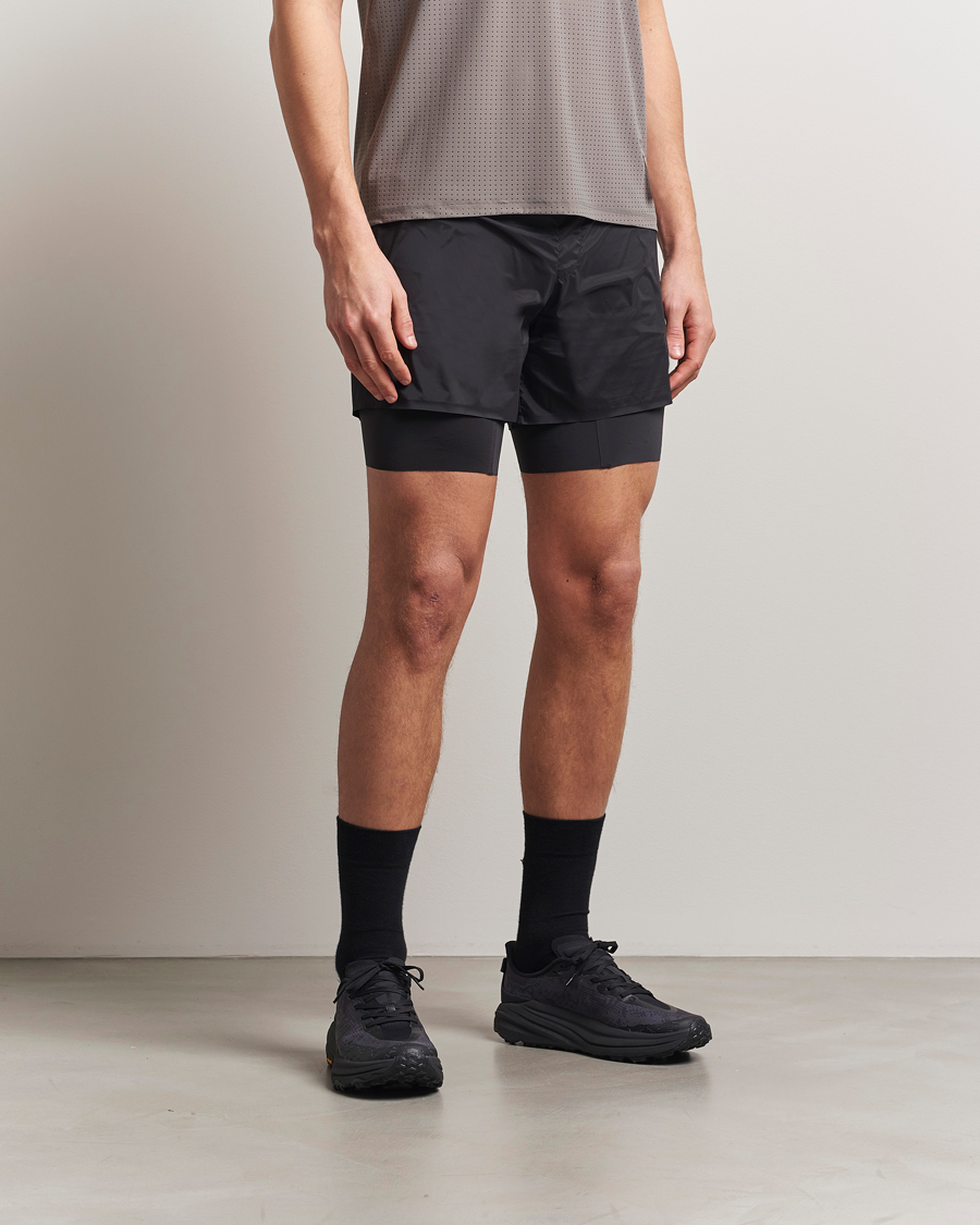 Herr | Shorts | Satisfy | TechSilk 8 Inch Shorts Black