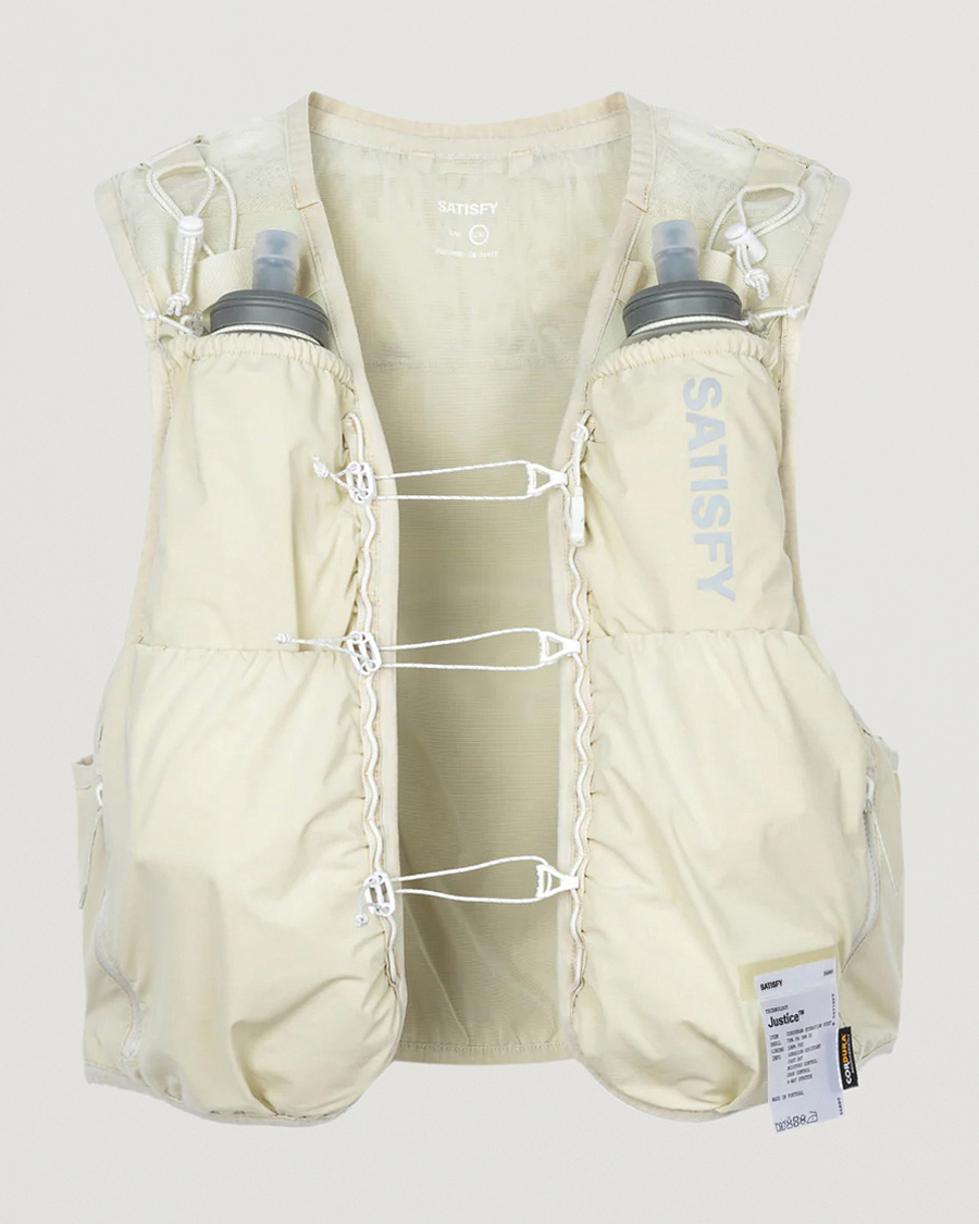 Herr | Satisfy Justice Cordura Hydration Vest Mineral Off White | Satisfy | Justice Cordura Hydration Vest Mineral Off White