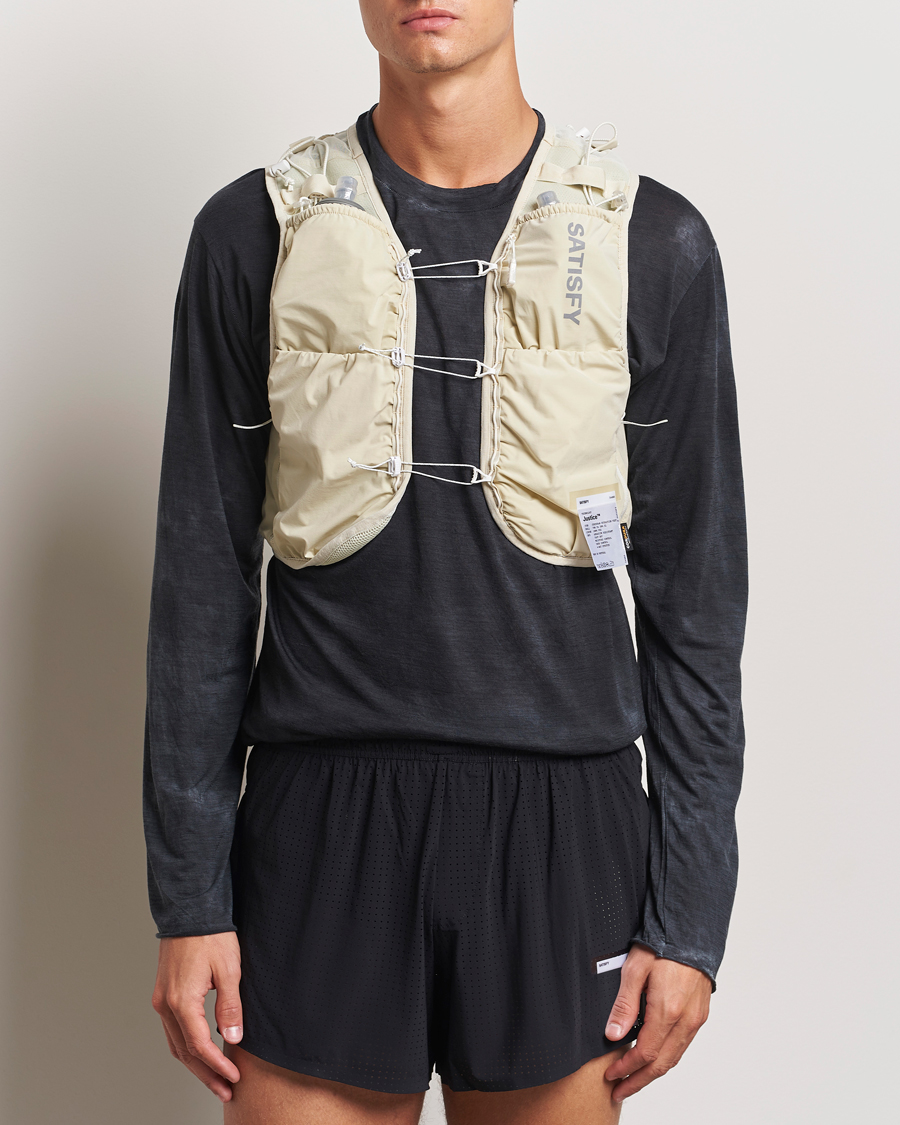 Herr | Satisfy Justice Cordura Hydration Vest Mineral Off White | Satisfy | Justice Cordura Hydration Vest Mineral Off White