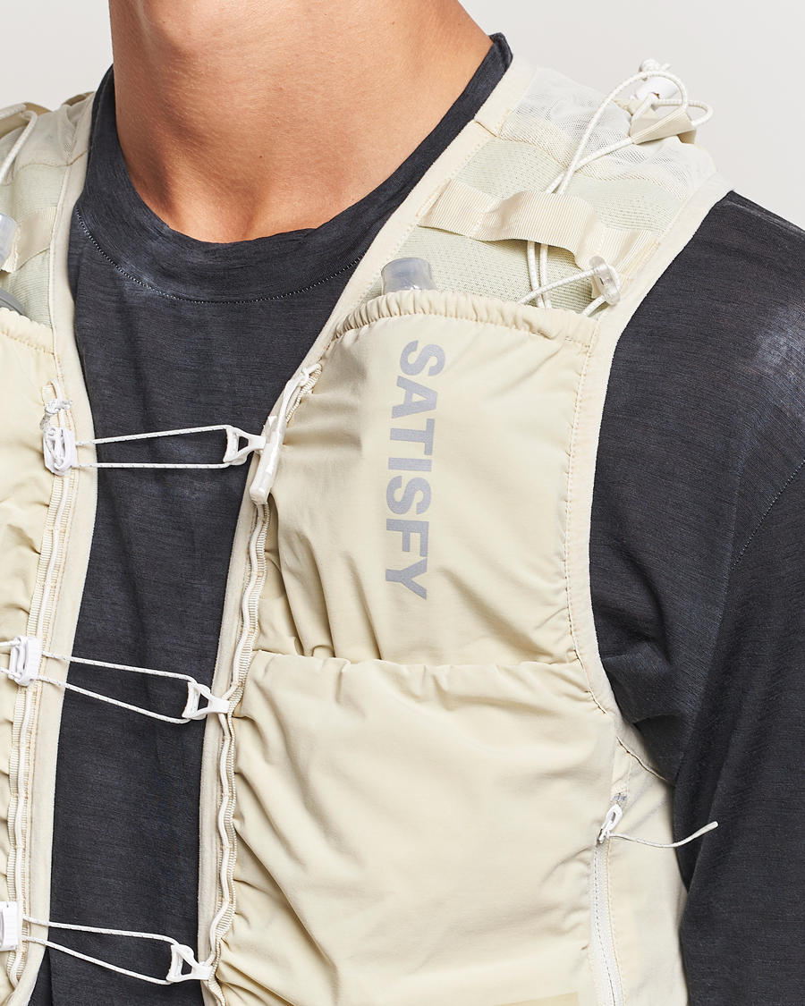 Herr | Satisfy Justice Cordura Hydration Vest Mineral Off White | Satisfy | Justice Cordura Hydration Vest Mineral Off White