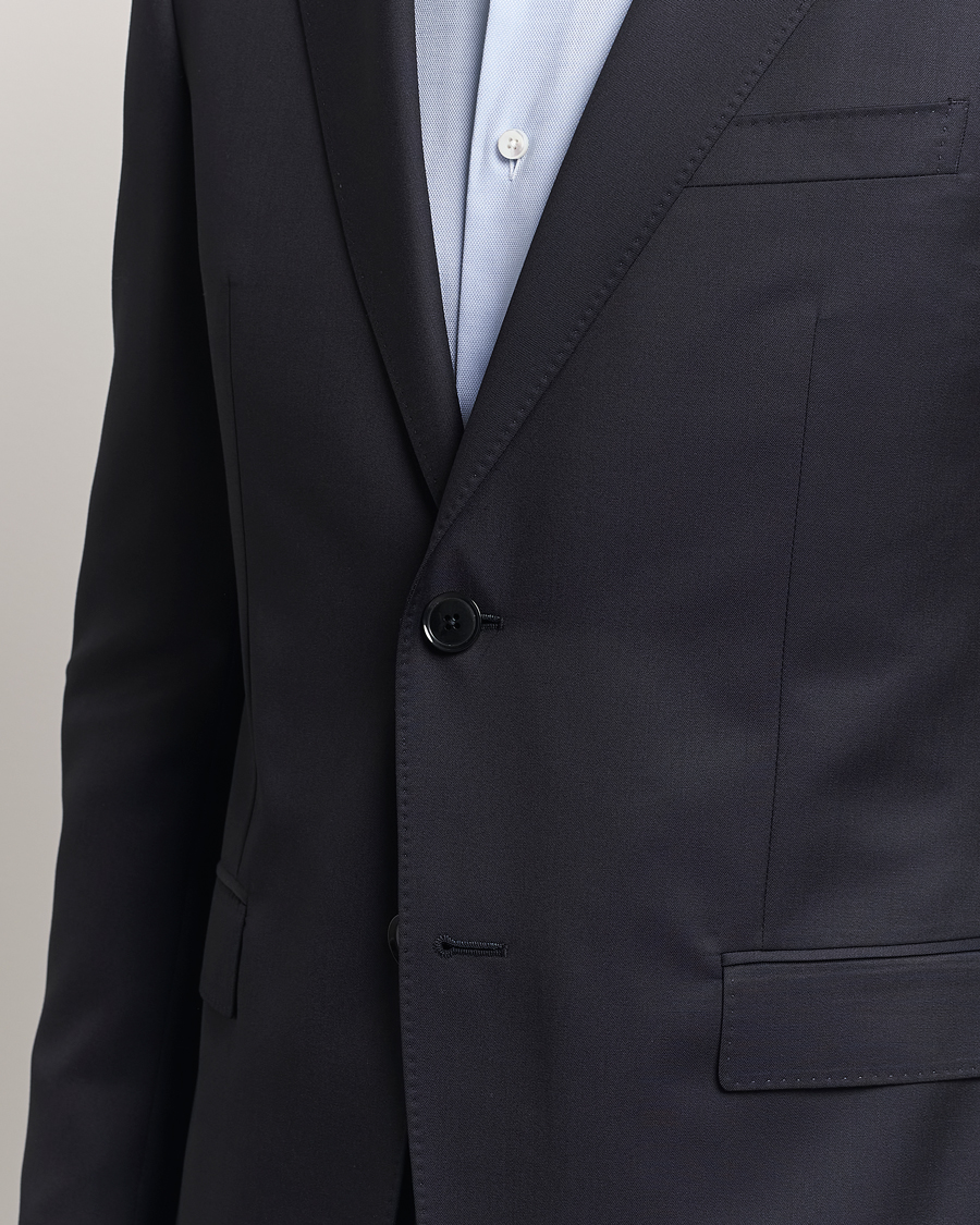 Herr | Kostymer | Zegna | Tailored Wool Suit Midnight