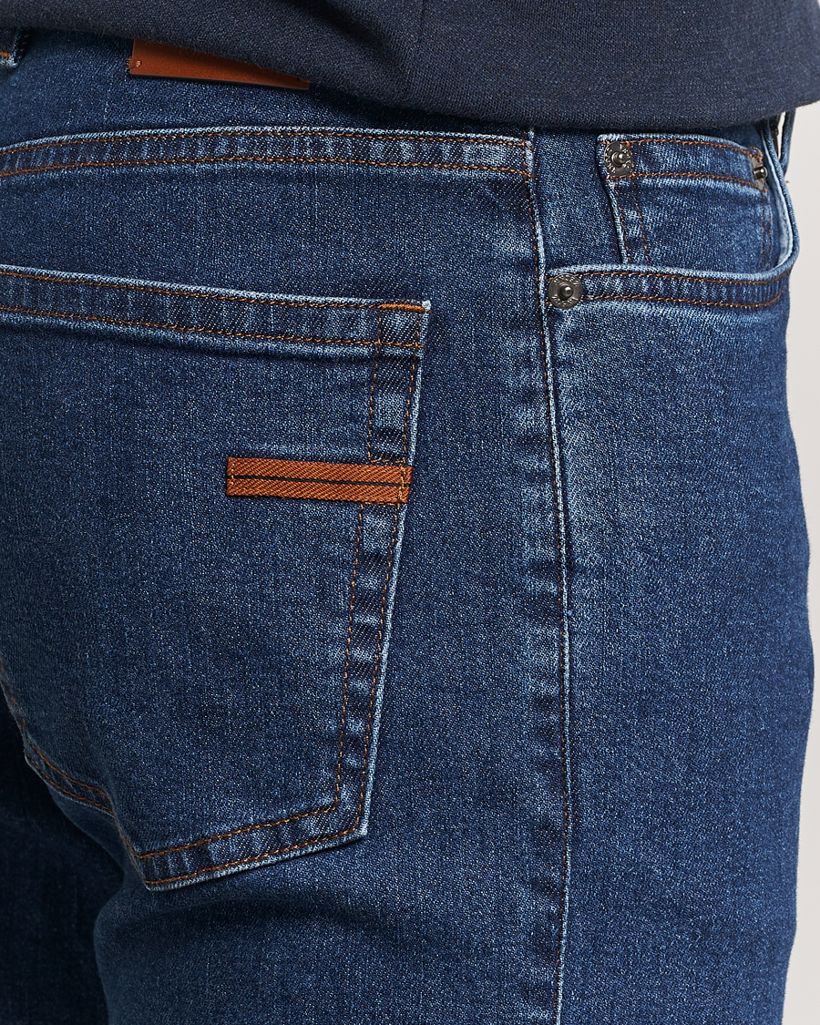 Herr | Jeans | Zegna | 5-Pocket Denim Jeans Stone Washed