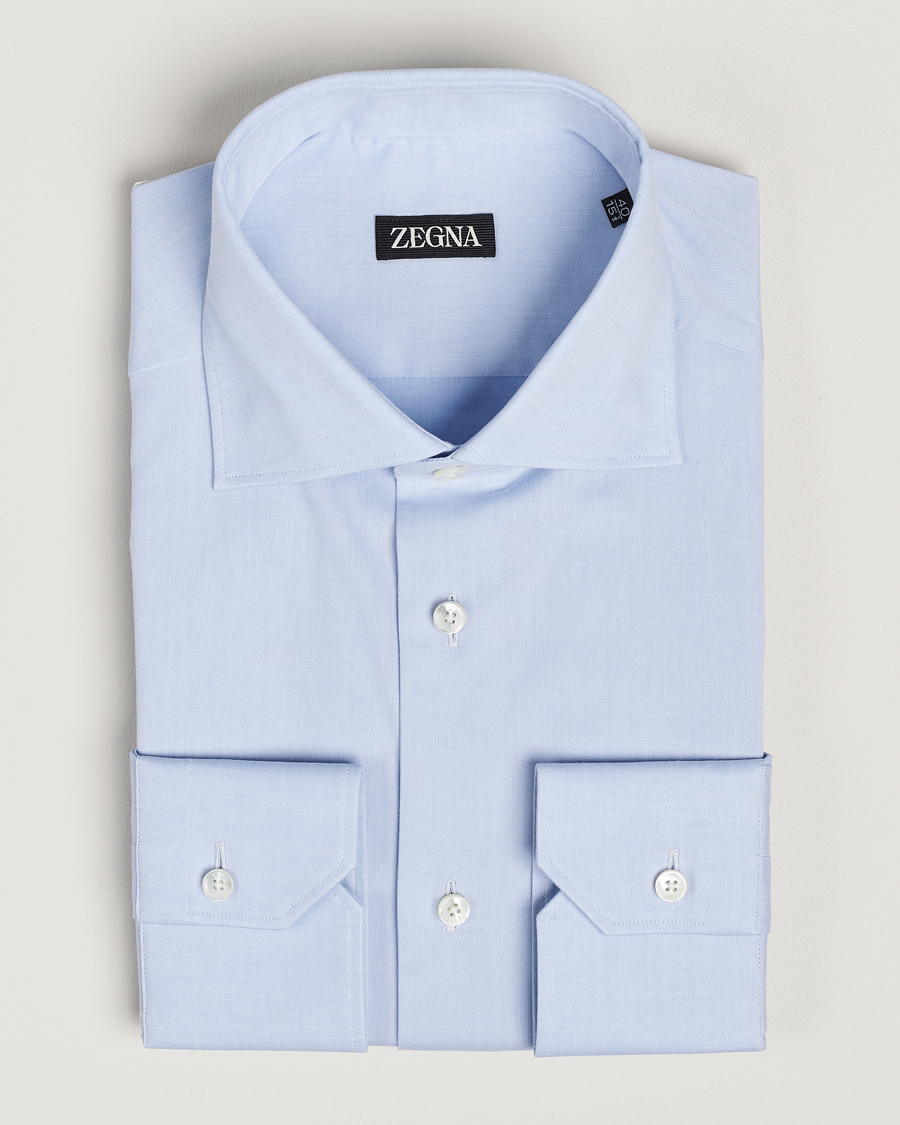 Herr | Skjortor | Zegna | Slim Fit Dress Shirt Light Blue